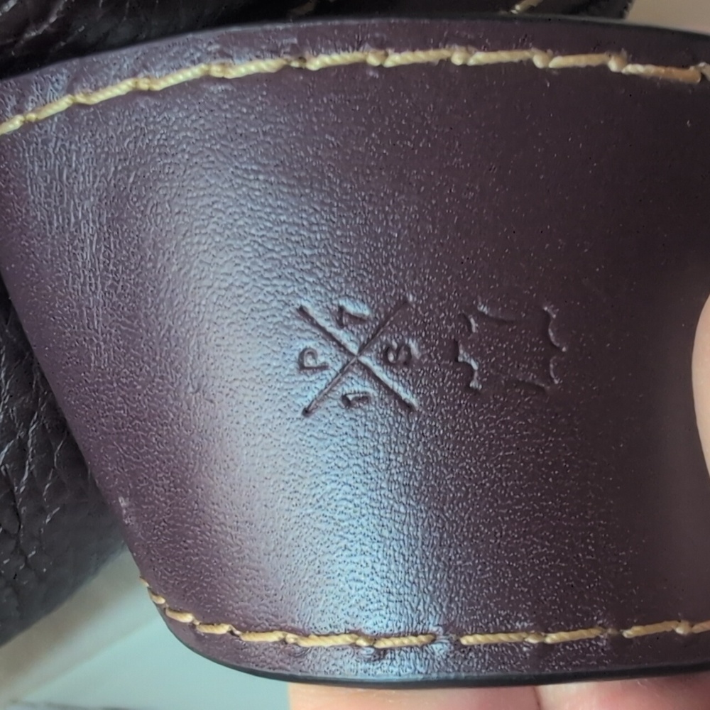 Coach 1941 Rogue Satchel In Oxblood - Picture 13 of 13